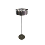 KARE Design Retro Style Chrome and Carbon Finish Floor Lamp