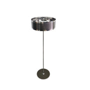 KARE Design Retro Style Chrome and Carbon Finish Floor Lamp