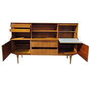 Vintage 1960s Jentique Teak Sideboard with Sculptural Handles