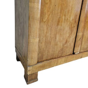 Antique Walnut & Veneer Two-Door Cabinet