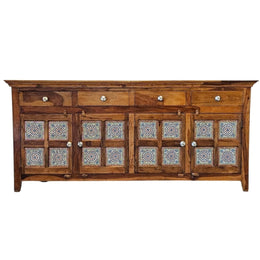 Statement Tiled Sideboard with Versatile Storage