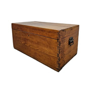 Rustic Natural Toned Storage Chest and Blanket Box