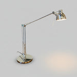 Sleek Antifoni Style Chrome Adjustable Architect Desk Lamp
