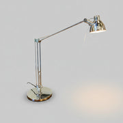 Sleek Antifoni Style Chrome Adjustable Architect Desk Lamp