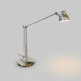 Sleek Antifoni Style Chrome Adjustable Architect Desk Lamp
