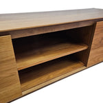 Home Center Mid-Century Style Wooden TV Console
