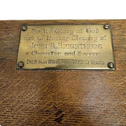 Vintage Oak Prie-Dieu Kneeler | Prayer Bench