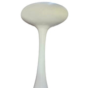 Kundalini E.T.A. Style White Glass Flared Floor Standing Lamp