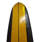 Retro Striped Decorative Surfboard