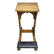 Vintage Oak Prie-Dieu Kneeler | Prayer Bench