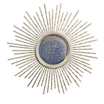 Radiant Gilded Sunburst Statement Mirror