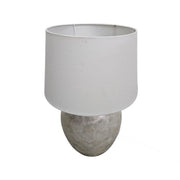 Home Center Modern Iridescent Pearl Ceramic Murha Table Lamp