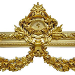 Grand Baroque Style Ornate Gilded Floor Mirror