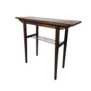 Antique Jones Hand-Crank Sewing Machine with Wooden Table