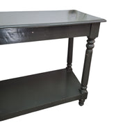 Classic Gray Console Table