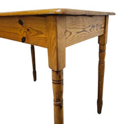 Rustic Natural Wood Writing Desk
