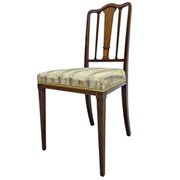 Elegant Hepplewhite-Style Inlaid Dining Chair