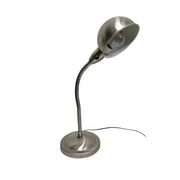 Ikea Retro Style Adjustable Brushed Chrome Gooseneck Desk Lamp