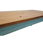 Rustic Coastal Farmhouse Entryway Bench