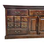 Grand Colonial Solid Wood Apothecary Sideboard
