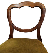 Antique Victorian Balloon Back Dining Chair