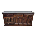Grand Colonial Solid Wood Apothecary Sideboard