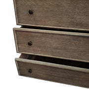 Challene Rustic Wood 5-Drawer Chest