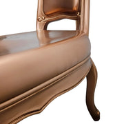 Baroque Rose Gold Opulence Dining and Accent Chair