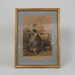 Classic Elegance: Mezzotint Engraving After Joshua Reynolds