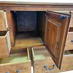 Ethan Allen Classic Country Solid Wood Star-Carved Dresser