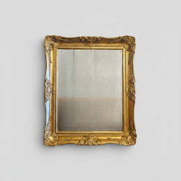 Ornate Baroque Style Vintage Gold Gilded Wall Mirror