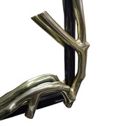 Sculptural Branch Detail Wall Mirror