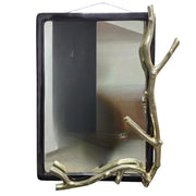 Sculptural Branch Detail Wall Mirror