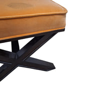 Upholstered Velvet Stool