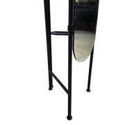 Modern Black Floor Mirror