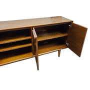 Crate & Barrel Mid-Century Modern Tate Walnut 80