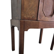 19th Century Marquetry Octagonal Cellarette on Stand