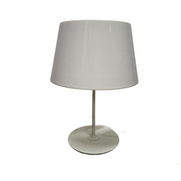 Minimalist Nordic White Metal Table Lamp