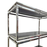Design Atelier Architectural Silver Chrome Six-Tier Étagère Bookshelf