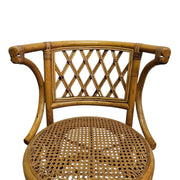 Vintage Chic Rattan Bistro Chair