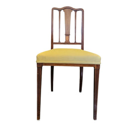 Elegant Hepplewhite-Style Inlaid Dining Chair