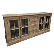 Marina Home French Manor Glass Sideboard