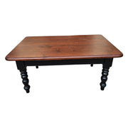 Rustic Charm Two-Tone Coffee Table