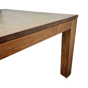 The Tuli Table: Handcrafted Solid Natural Teak Dining Centerpiece
