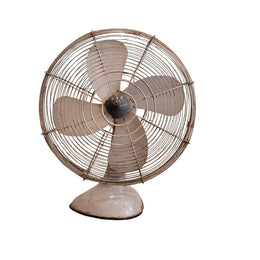 White Vintage Table Fan by Collectables