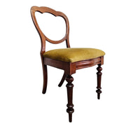 Antique Victorian Balloon Back Dining Chair