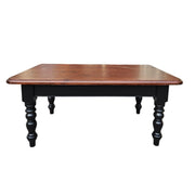 Rustic Charm Two-Tone Coffee Table