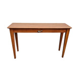 Vintage-Inspired Minimalist Wooden Console Table