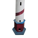 Pan Emirates Retro Mediterranean Nautical Wooden Lighthouse Floor Lamp