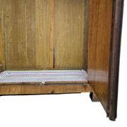 Antique Walnut & Veneer Two-Door Cabinet